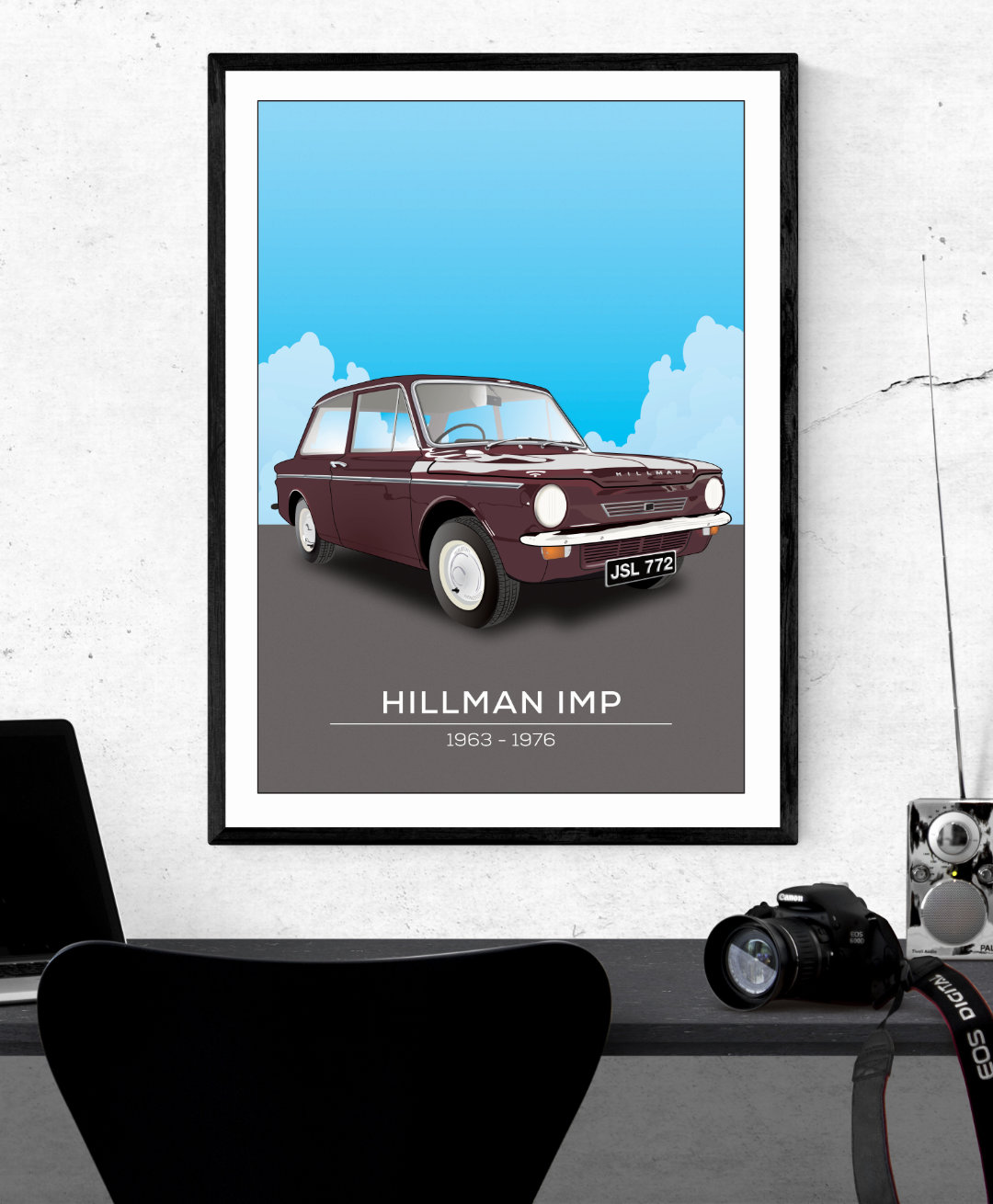 Hillman Imp Illustration