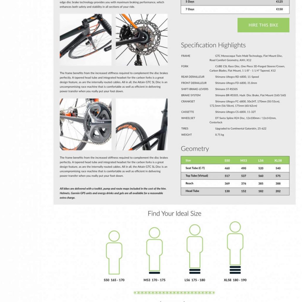 S2 Cycles Website Design