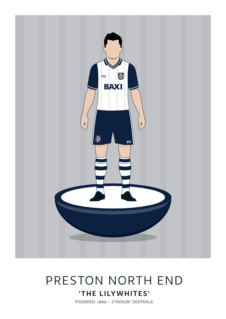 Preston North End “Baxi” 96-98