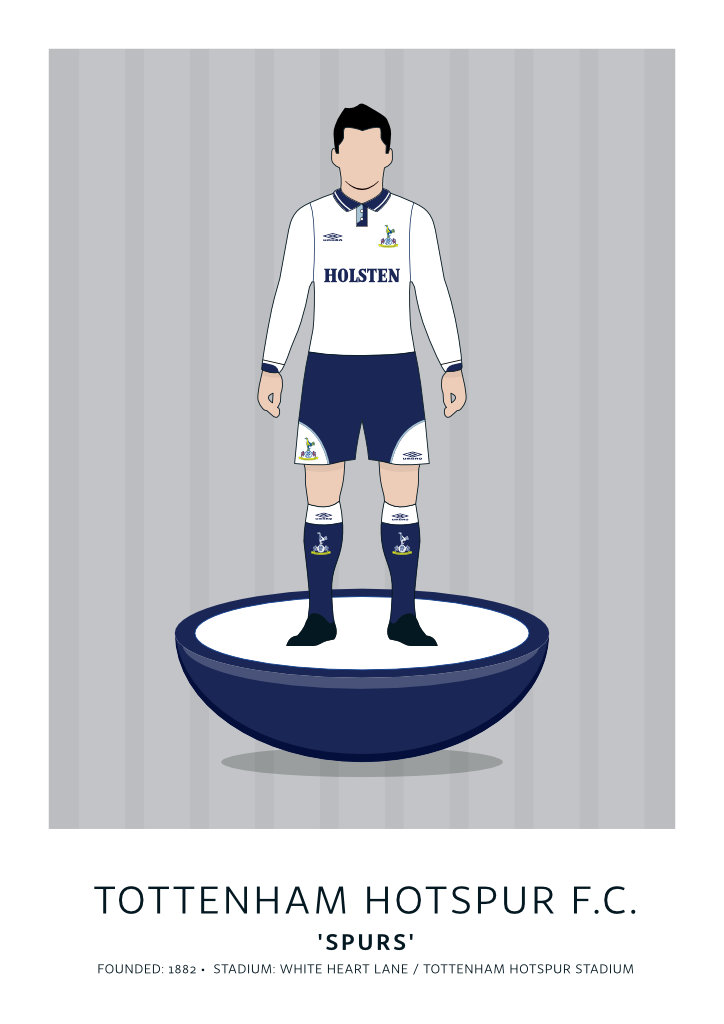 Tottenham Hotspur “Holsten” 91-93