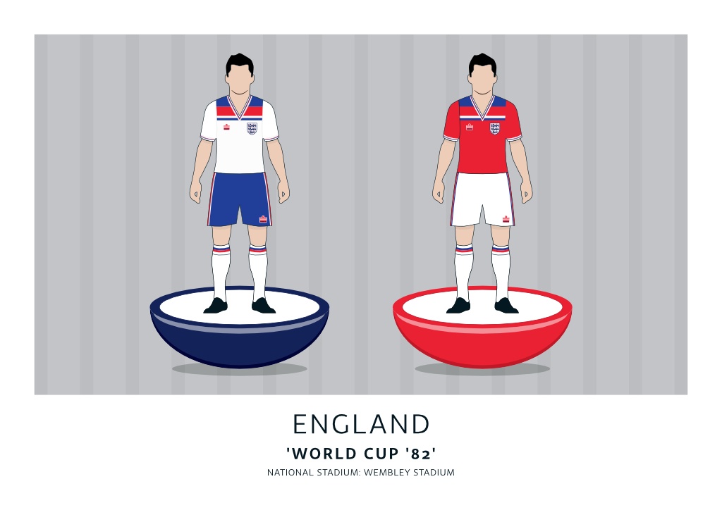 England World Cup ’82 Home + Away