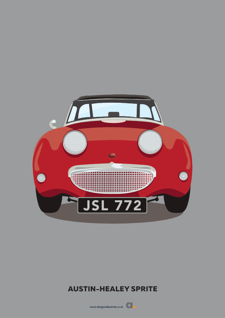 Designed By Andy Austin Healey Sprite