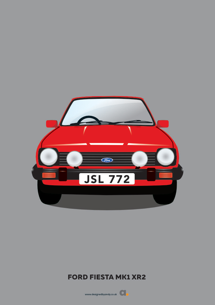 Designed By Andy Ford Fiesta Mk1 XR2